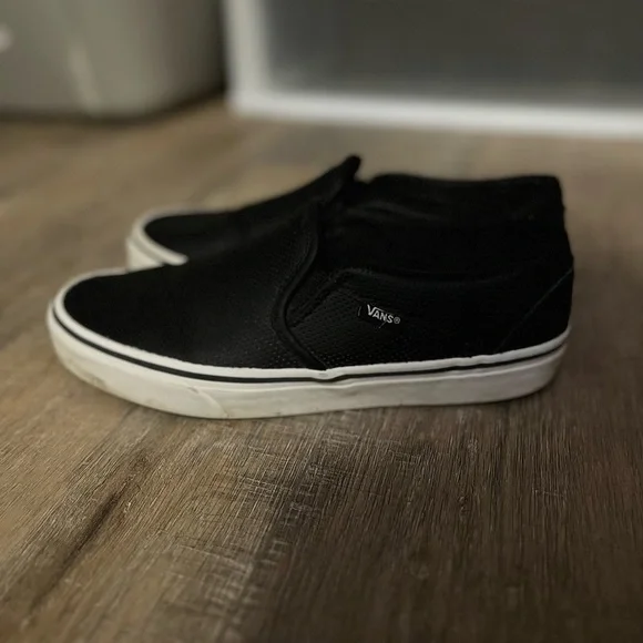 Vans® Asher Women's Perforated Slip-On Shoes - Picture 7 of 8